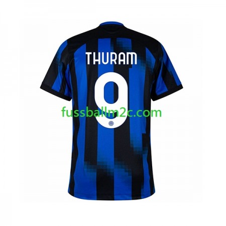 Fußballtrikots Inter Mailand Marcus Thuram 9 Heim Trikotsatz 2023-2024 Fußballtrikots Inter Mailand Marcus Thuram 9 Heim Trikotsatz 2023-2024